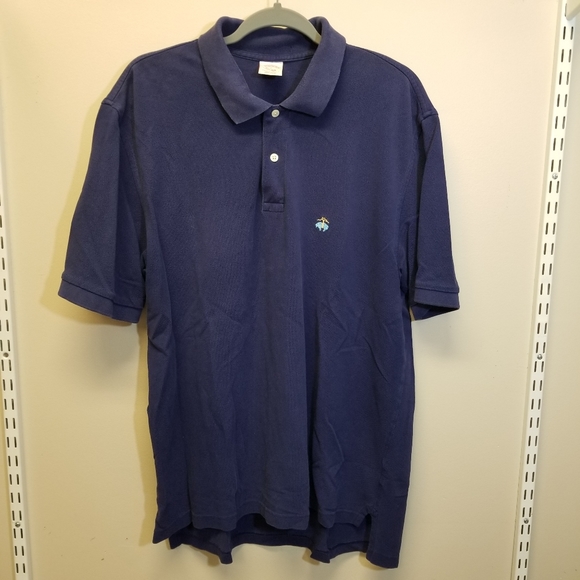 Brooks Brothers Blue Polo Shirt Golden Fleece L - Picture 14 of 16